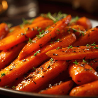 Parm-Garlic Carrots